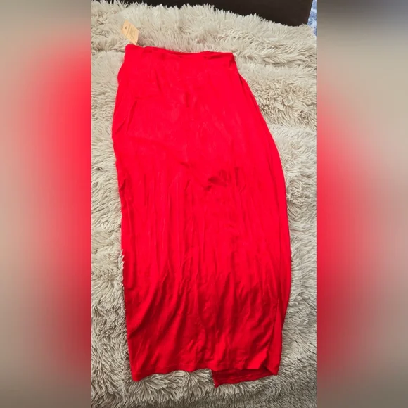 SOLD Popilush Shapewear Midi Skirt #868 - Picture 3 of 10